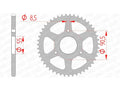AFAM RR SPROC 420 STEEL ST 80104, 47