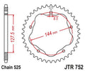 JTSPR RR SPROC 520 STEEL ST 752, 43