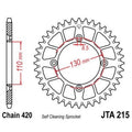 JTSPR RR SPROC 420 ALU UL SC 215, 51