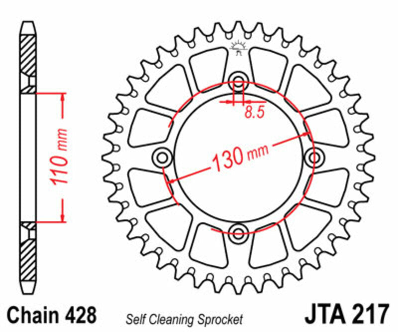 JTSPR RR SPROC 428 ALU UL SC 217, 49