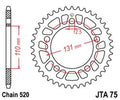 JTSPR RR SPROC 520 ALU UL 75, 44