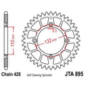 JTSPR RR SPROC 428 ALU UL SC 895, 48