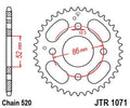 JTSPR RR SPROC 520 STEEL ST 1071, 30