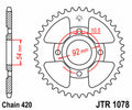 JTSPR RR SPROC 420 STEEL ST 1078, 47