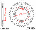 JTSPR RR SPROC 428 STEEL ST 1204, 50