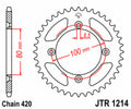 JTSPR RR SPROC 420 STEEL ST 1214, 36