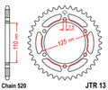 JTSPR RR SPROC 520 STEEL ST 13, 39