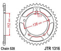 JTSPR RR SPROC 520 STEEL ST 1316, 38