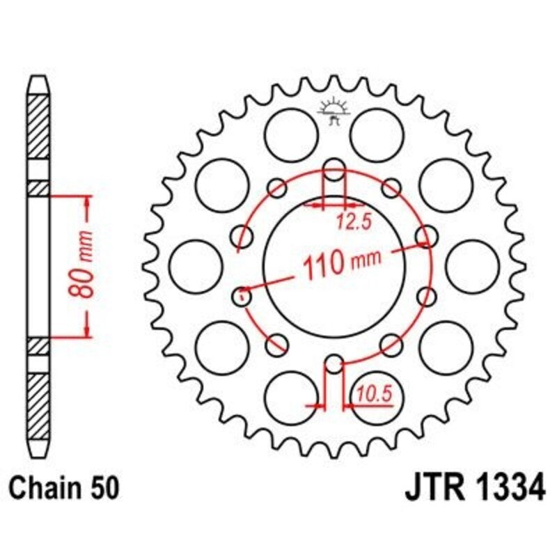 JTSPR RR SPROC 530 STEEL ST 1334, 39