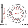 JTSPR RR SPROC 520 STEEL ST 1413, 39