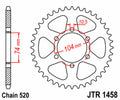 JTSPR RR SPROC 520 STEEL ST 1458, 40