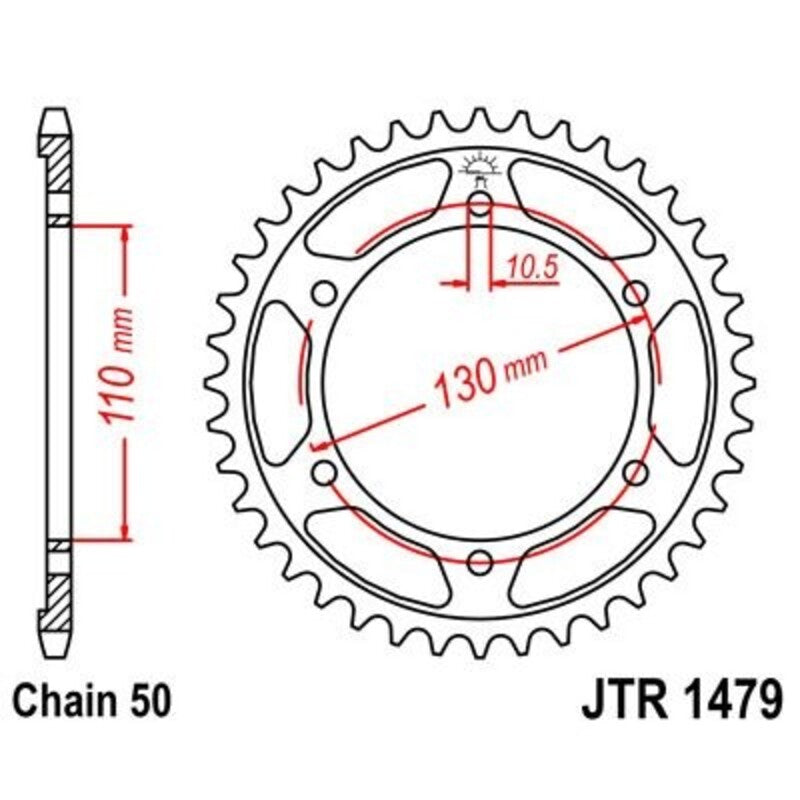 JTSPR RR SPROC 530 ZINC ST 1479, 47