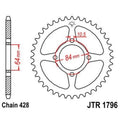 JTSPR RR SPROC 428 STEEL ST 1796, 49