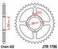 JTSPR RR SPROC 428 STEEL ST 1796, 51