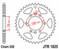 JTSPR RR SPROC 520 STEEL ST 1825, 42