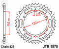 JTSPR RR SPROC 428 STEEL ST 1870, 46