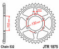 JTSPR RR SPROC 532 STEEL ST 1875, 48