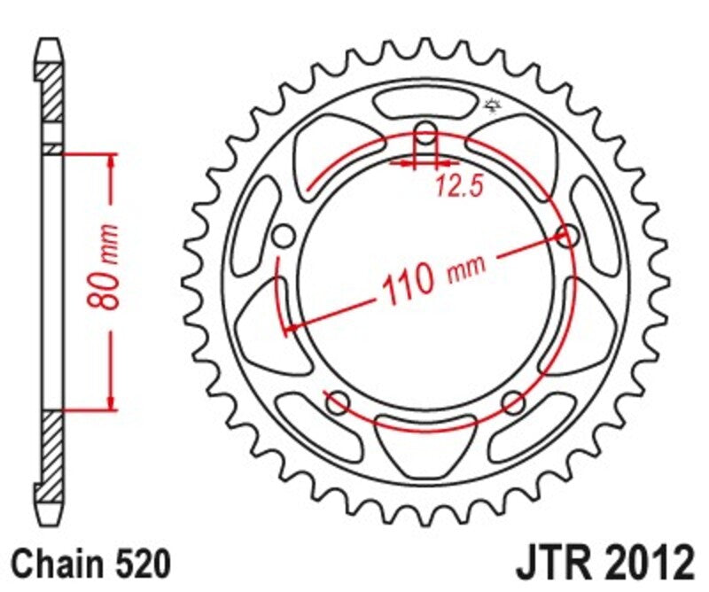 JTSPR RR SPROC 520 STEEL ST 2012, 42