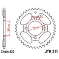 JTSPR RR SPROC 420 STEEL ST 211, 42