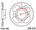 JTSPR RR SPROC 428 STEEL ST 218, 44
