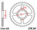 JTSPR RR SPROC 428 STEEL ST 241, 53