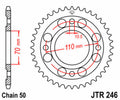 JTSPR RR SPROC 530 STEEL ST 246, 36