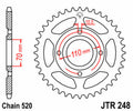 JTSPR RR SPROC 520 STEEL ST 248, 44