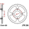 JTSPR RR SPROC 420 STEEL ST 256, 42