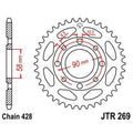 JTSPR RR SPROC 428 STEEL ST 269, 40