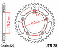JTSPR RR SPROC 520 STEEL ST 28, 42