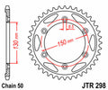 JTSPR RR SPROC 530 STEEL ST 298, 40