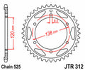 JTSPR RR SPROC 525 STEEL ST 312, 40