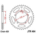 JTSPR RR SPROC 420 STEEL ST 464, 44