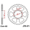 JTSPR RR SPROC 428 STEEL ST 471, 50