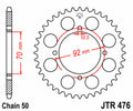 JTSPR RR SPROC 530 STEEL ST 476, 45