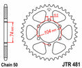 JTSPR RR SPROC 530 STEEL ST 481, 42