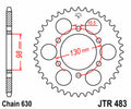 JTSPR RR SPROC 630 STEEL ST 483, 35