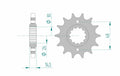 AFAM FR SPROC 530 STEEL ST 20602, 15