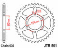 JTSPR RR SPROC 630 STEEL ST 501, 34