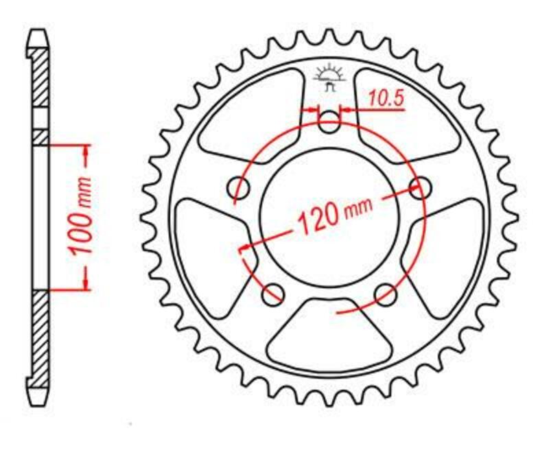 JTSPR RR SPROC 525 STEEL ST 702, 44
