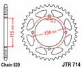 JTSPR RR SPROC 520 STEEL ST 714, 50
