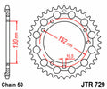 JTSPR RR SPROC 530 STEEL ST 729, 46