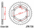 JTSPR RR SPROC 520 STEEL ST 735, 48