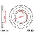 JTSPR RR SPROC 428 STEEL ST 804, 45