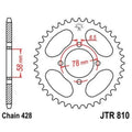 JTSPR RR SPROC 428 STEEL ST 810, 50