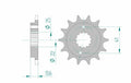 AFAM FR SPROC 520 STEEL ST 20608, 14