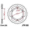 JTSPR RR SPROC 520 STEEL ST 828, 46