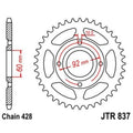 JTSPR RR SPROC 428 STEEL ST 837, 39