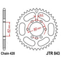 JTSPR RR SPROC 428 STEEL ST 843, 51