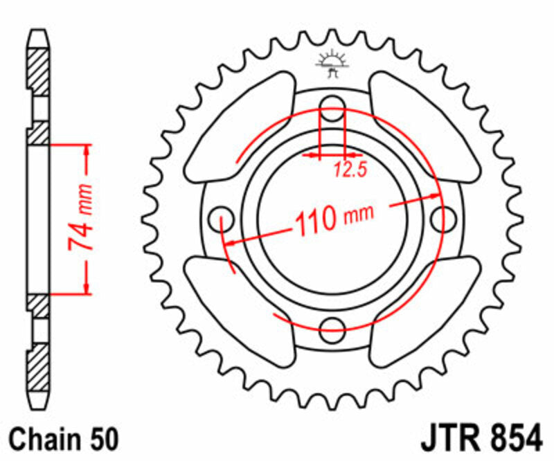 JTSPR RR SPROC 530 STEEL ST 854, 39